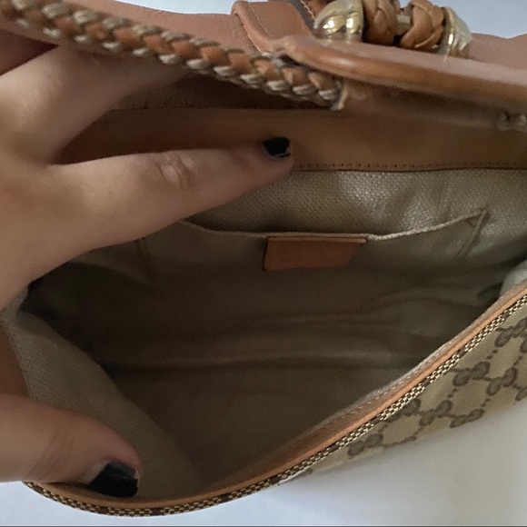 SOLD Gucci GG Monogram Chain Shoulder Bag - Picture 8 of 8